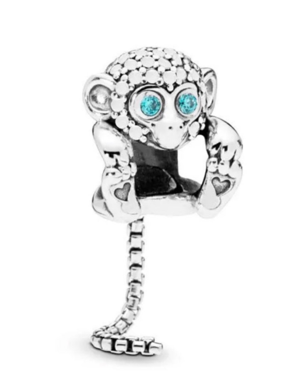 New S925 monkey pandora style charm
